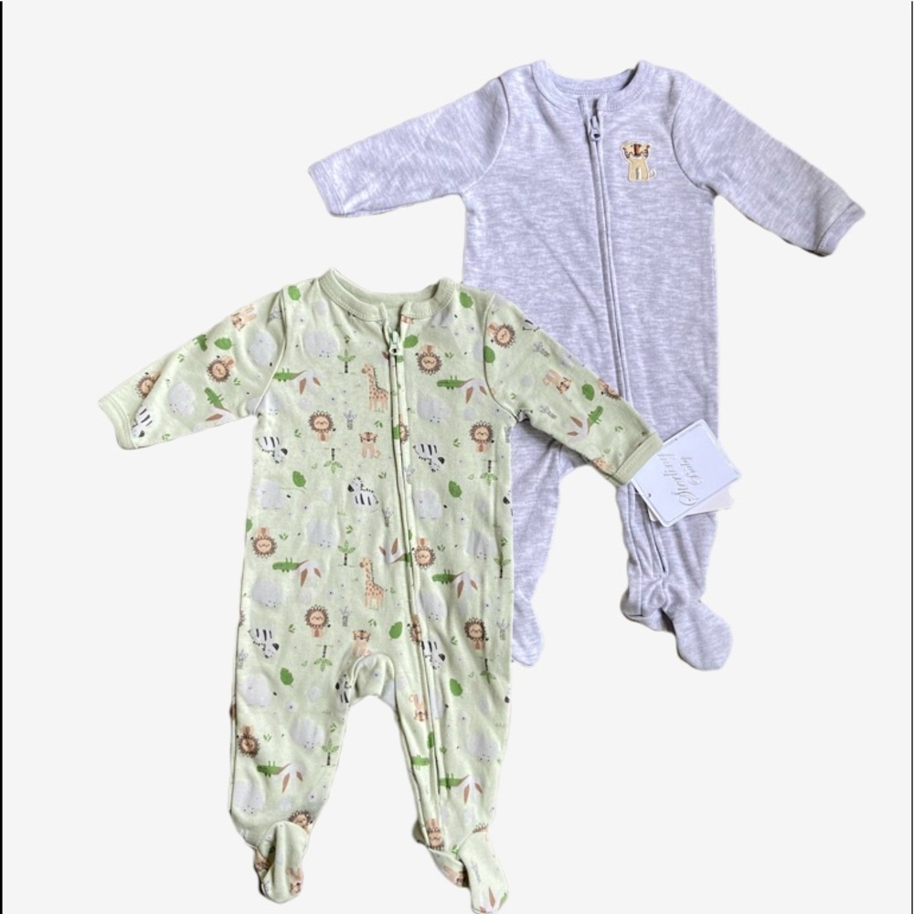 Unisex Zoo Animal Footie